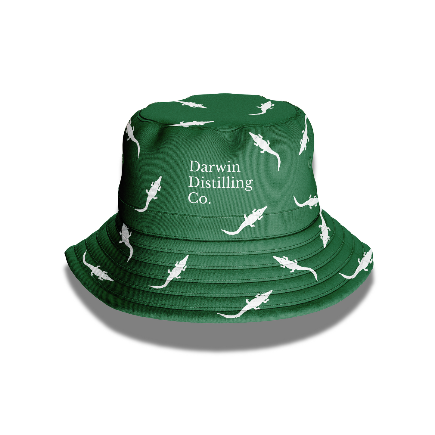 Bucket Hat Reversible - DDC croc logo and pop art